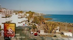 1999, Gran-Canaria, Küste Häuser und Strand