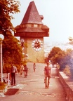 1981, Graz, Uhrturm